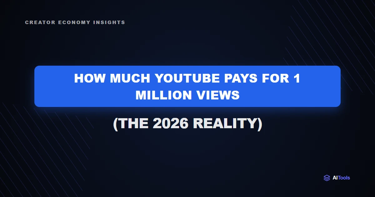 How Much YouTube Pays for 1 Million Views (And How to Earn More)
