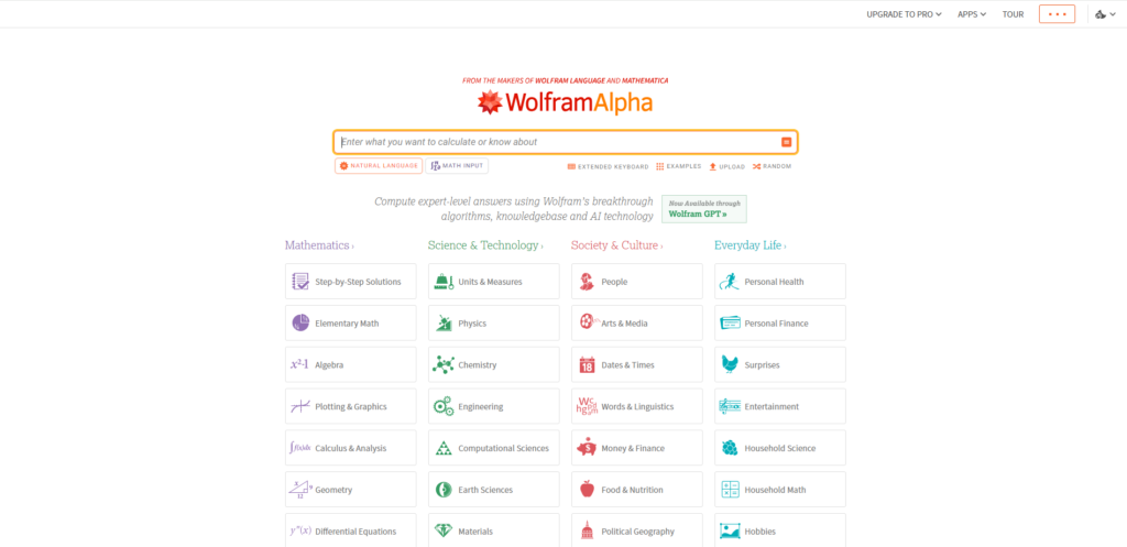 Wolfram|Alpha