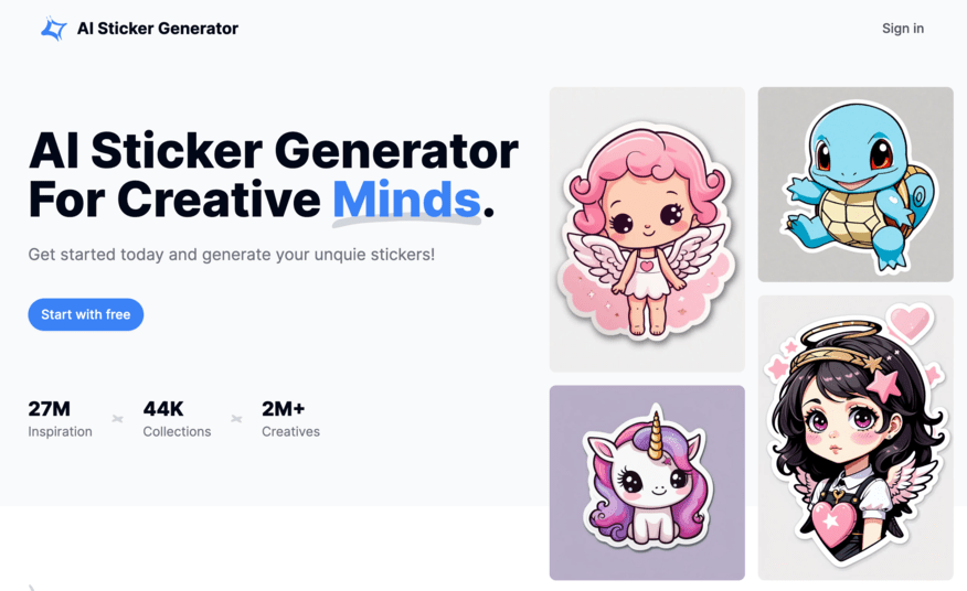 Best AI Sticker Generator Tools