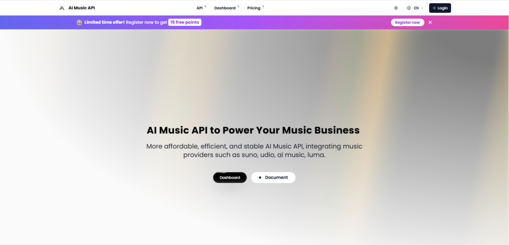 AI Music API